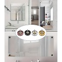 Ø19mm AFDEKKAPJES (4 stuks zwart kleur)