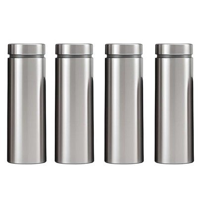 12x40mm RVS AFSTANDHOUDERS ( 4 stuks zilver kleur) 12x40mm RVS AFSTANDHOUDERS ( 4 stuks zilver kleur)
