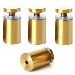 12x20mm AFSTANDHOUDERS ( 4 stuks goud kleur) 12x20mm AFSTANDHOUDERS ( 4 stuks goud kleur)