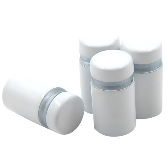 12x20mm AFSTANDHOUDERS ( 4 stuks wit kleur)