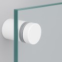 12x20mm AFSTANDHOUDERS ( 4 stuks wit kleur)