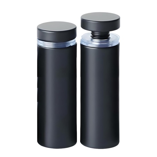 12x60mm AFSTANDHOUDERS ( 2 stuks zwart kleur)