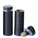 12x60mm AFSTANDHOUDERS ( 2 stuks zwart kleur)