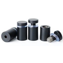 12x20mm AFSTANDHOUDERS ( 4 stuks zwart kleur) 12x20mm AFSTANDHOUDERS ( 4 stuks zwart kleur)