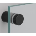 12x20mm AFSTANDHOUDERS ( 4 stuks zwart kleur)