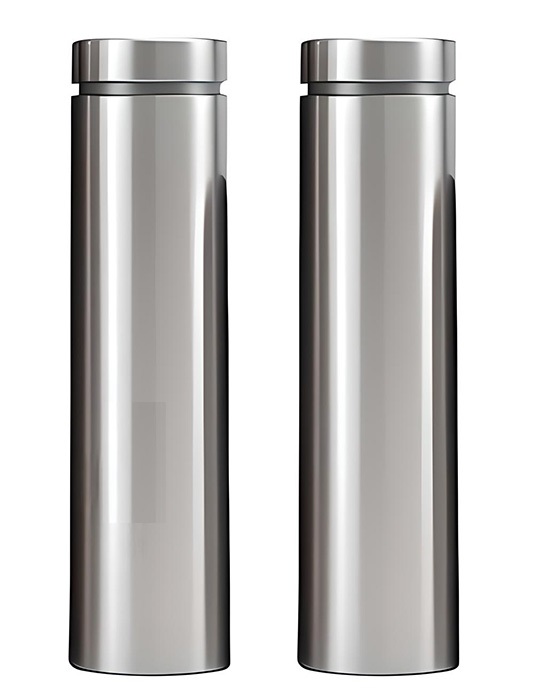 Metalen zilveren afstandhouder 12x60mm – robuust en strak ontwerp voor wandpanelen